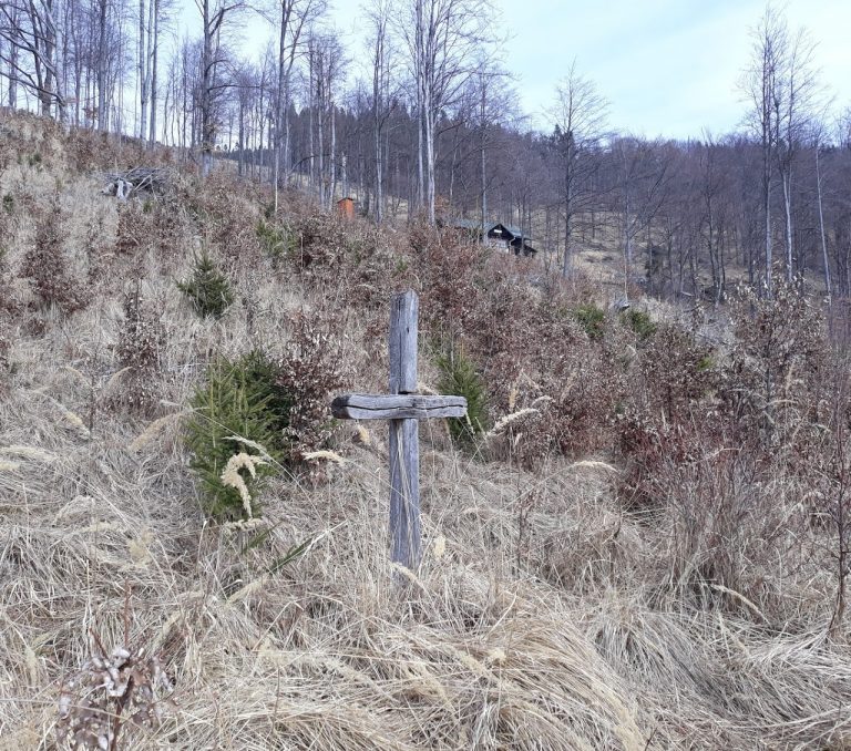 Máté lak alatt, 80-100 méterre 12 ismeretlen magyar katona nyughelyét rejti a rozsnyói erdő (1944-től a Petőfi Sándor partizánosztag is tevékenykedett Rozsnyó környékén, Fábry József parancsnok irányításával).